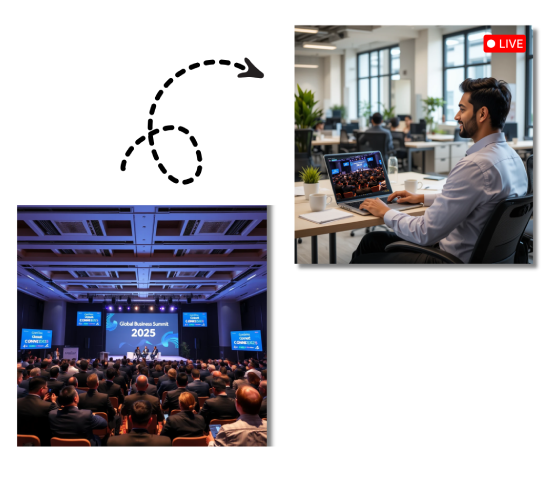 Add Live Streaming to Your Corporate Events