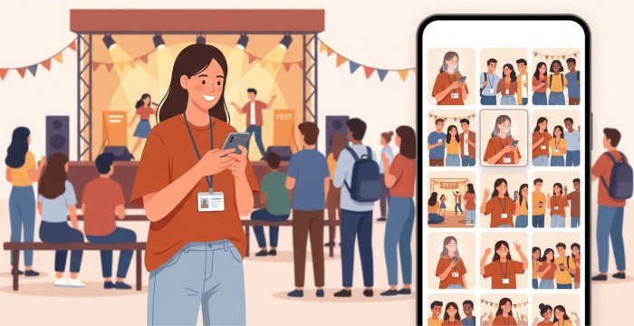 AI-Powered Photo Sharing for College Events