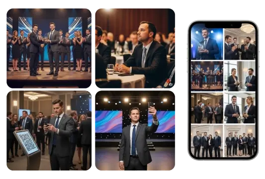 AI-Powered Photo Sharing for Corporate Events