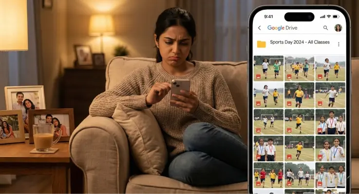 AI-Powered Photo Sharing for School Events