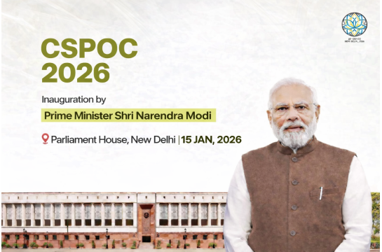 CSPOC Conference at the Parliament of India