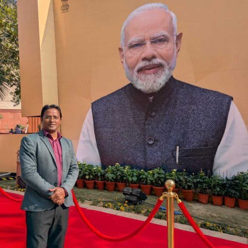 CSPOC Conference at Indian Parliament event photo with official venue setup