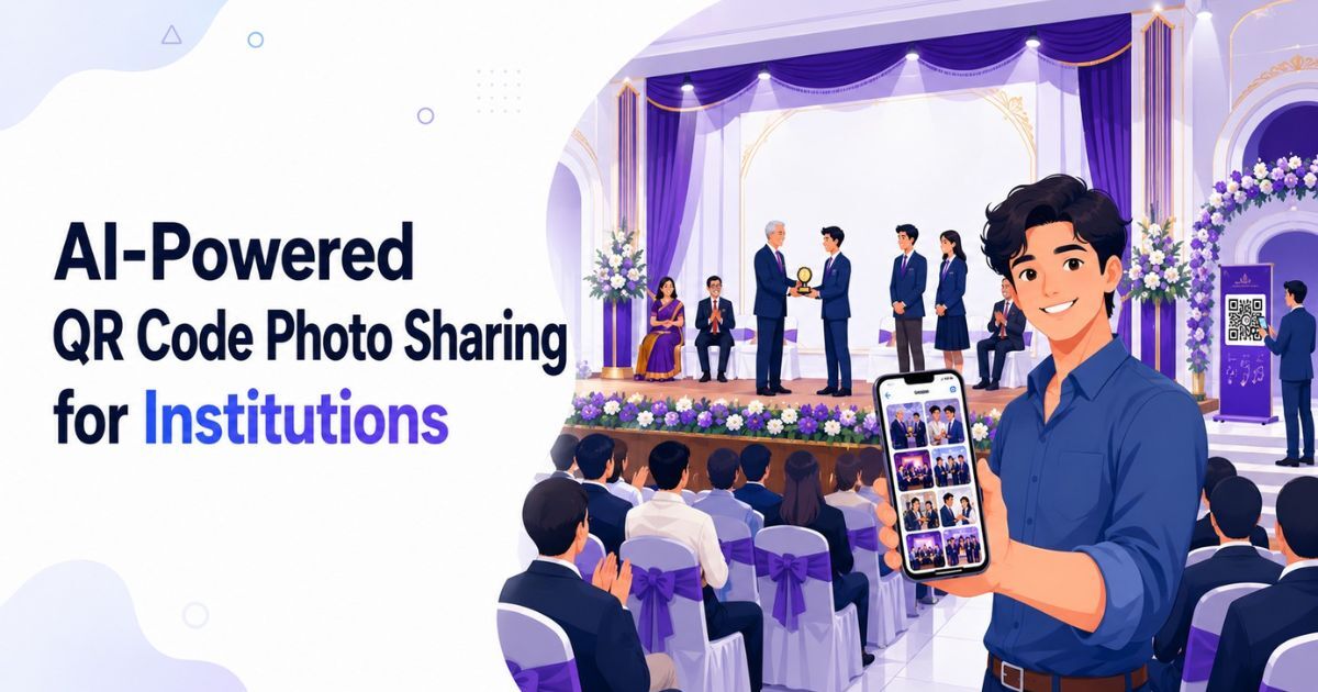 Photomall | AI-Powered QR Code Photo Sharing for Institutions
