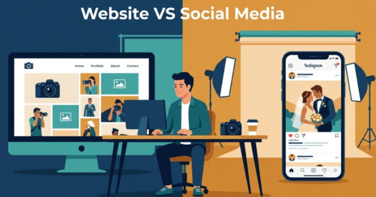 Do Photographers Need a Website or Is Social Media Enough in 2026? | Photomall