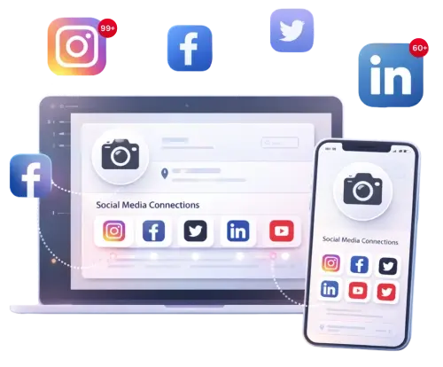Connect All Your Social Media Profiles